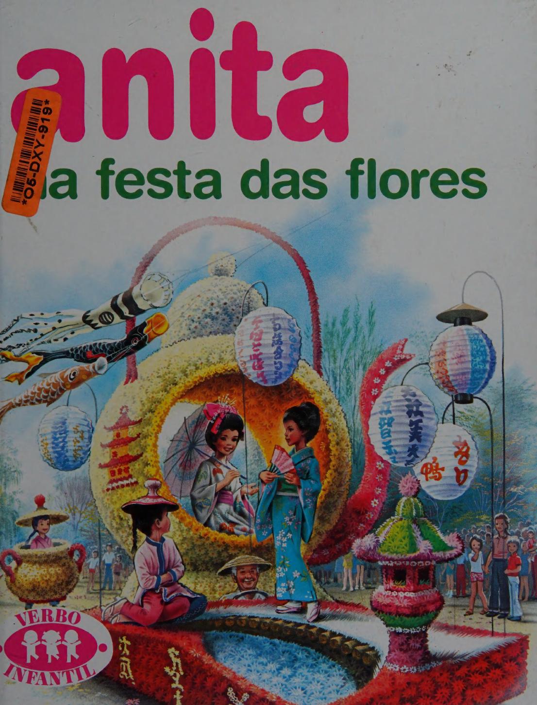 Anita na festa das flores